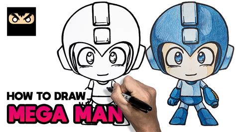 How To Draw Mega Man Mega Man Super Smash Bros Ultimate