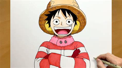 How To Draw Luffy From Onepiece Step By Step Easy To Draw Draw