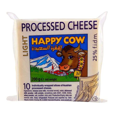 Buy Happy Cow Light Processed Cheese 10 Slices 200g Online At Best Price In Pakistan Naheedpk