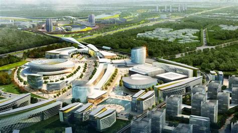 China Southern Airport City, Guangzhou Masterplan Design - e-architect