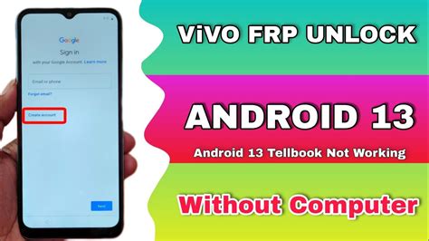 Vivo Frp Bypass Android Reset Option Not Working New Update