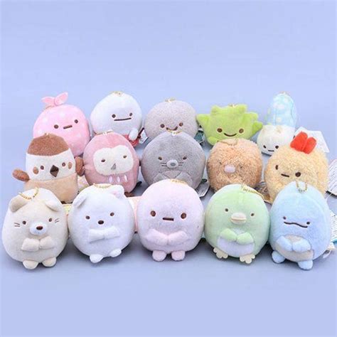 New Cute SAN X Sumikkogurashi Plush Bag Charm Japan Sushi Stuffed