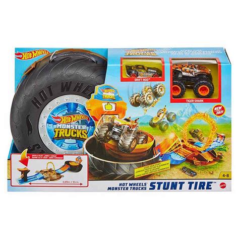 Hot Wheels Monster Trucks Opona Kaskaderska Arena Zestaw Do Zabawy
