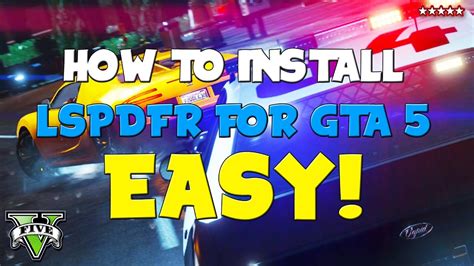 How To Install Lspdfr For Gta Installation Tutorial Easy