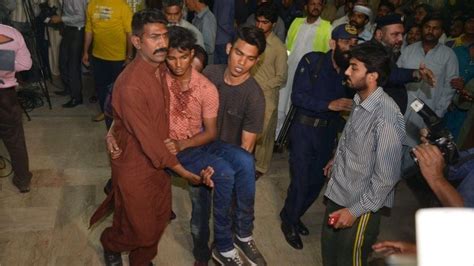 Pakistan Explosion Leaves Many Dead At Lahore Park Bbc News