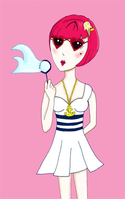 Millie Blowing A Bubble By Littlegamgee85 On Deviantart