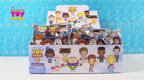 Disney Toy Story 4 Pixar Figural Bag Clip Full Set Opening