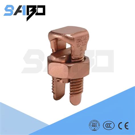 Grounding Split Bolt High Strength Split Bolt Connectors Copper Bolt Connectors Earth