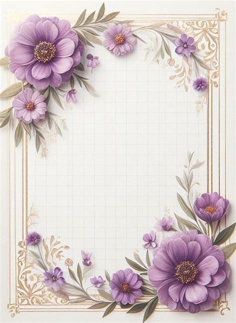 Pin By LOTUS On FLOWERS In 2024 Floral Border Design Flower Frame