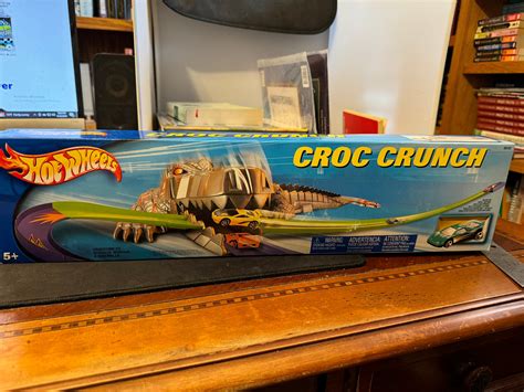 Hot Wheels Croc Crunch Track Set New Unopened Etsy