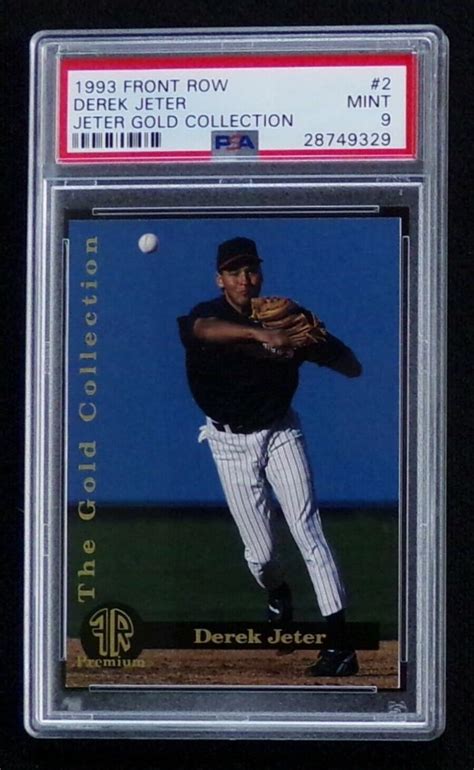 Derek Jeter Rookie Card Topps Gold For Sale Classifieds