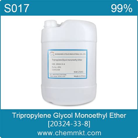 Factory Chemical Tripropylene Glycol Monomethyl Ether Cas No 20324 33 8 Buy Tripropylene