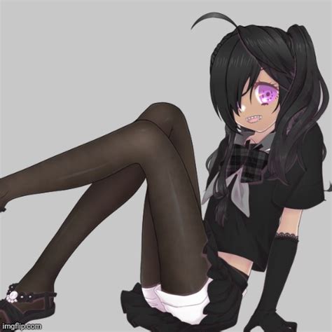 Goth Android Girl Has No Name Lost The Link Imgflip