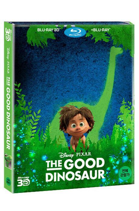 The Good Dinosaur BLU RAY 2D 3D Combo Steelbook W PET Slipcover