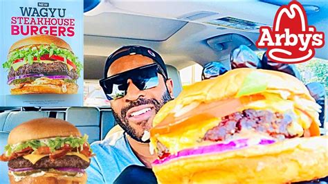 Arbys Has A New Wagyu Steakhouse Deluxe Burger Honest Review Youtube