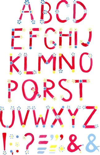 Handwritten Graffiti Font Alphabet Artistic Hip Vector Image