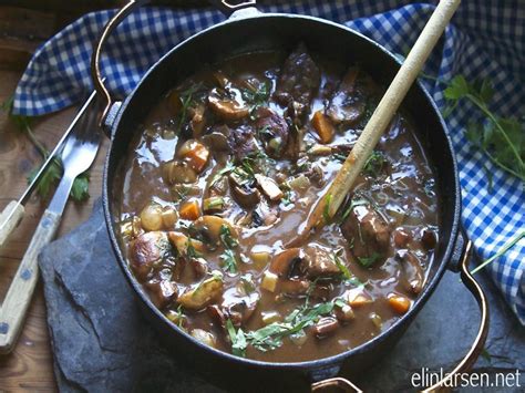 Boeuf Bourguignon Fransk Oksegryte