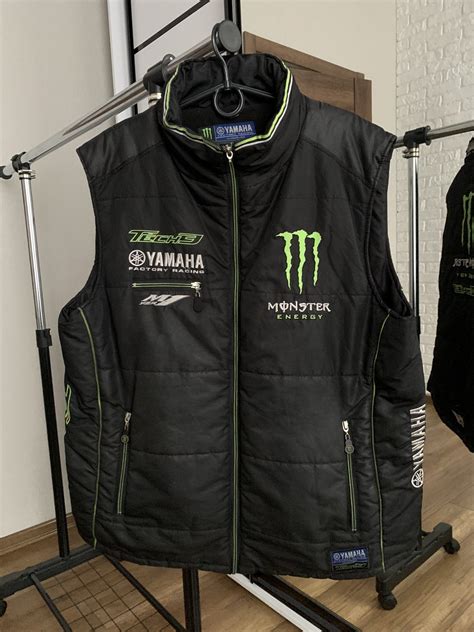 Racing × Vintage × Yamaha Yamaha Vintage Monster Energy Racing Vest