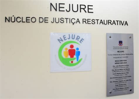 Presidente Do Tjpb Inaugura Sede Do N Cleo Estadual De Justi A