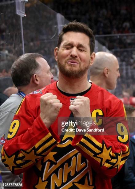 94 Michael Buble Nhl Photos & High Res Pictures - Getty Images