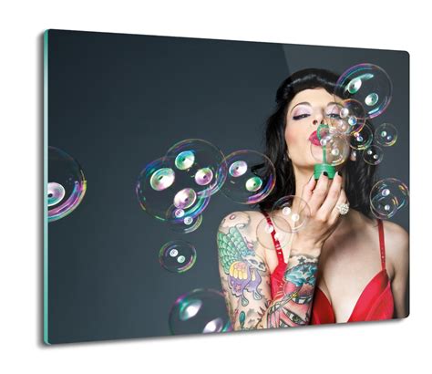 Szklana Deska Splashback Kobieta Ba Ki Myd O X Artprintcave