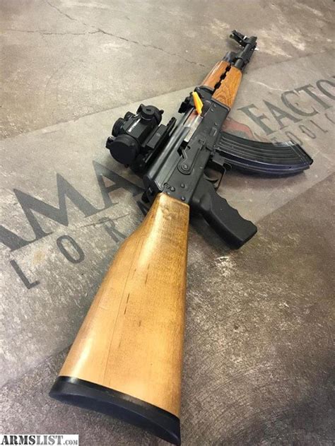 ARMSLIST For Sale GENTLY USED CENTURY ARMS N PAP M70 AK RIFLE W RED