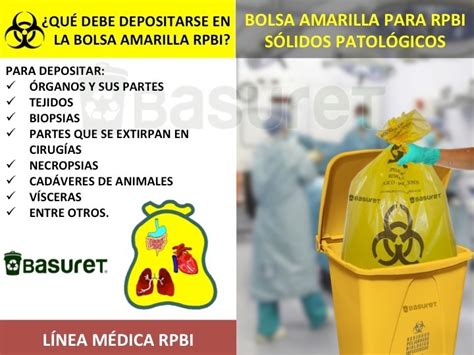 Bolsa Especial Par Rpbi Amarilla X Paquete C Piezas Meses