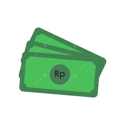 Rupiah Money Icon Vector Money Icon Money Icon Element Flat Vector