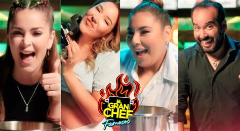 El Gran Chef Famosos Conoce La Lista Completa De Los Participantes De