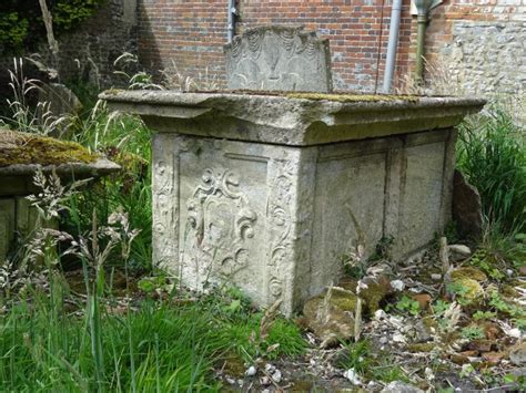 Group Of 3 Monuments In Churchyard 5 Metres South Of Tower Church Of