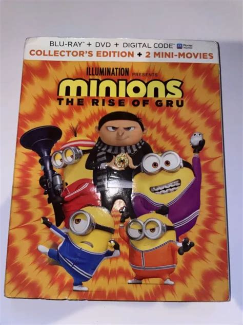 MINIONS THE RISE Of Gru BLU RAY DIGITAL CODE EUR 13 97 PicClick DE