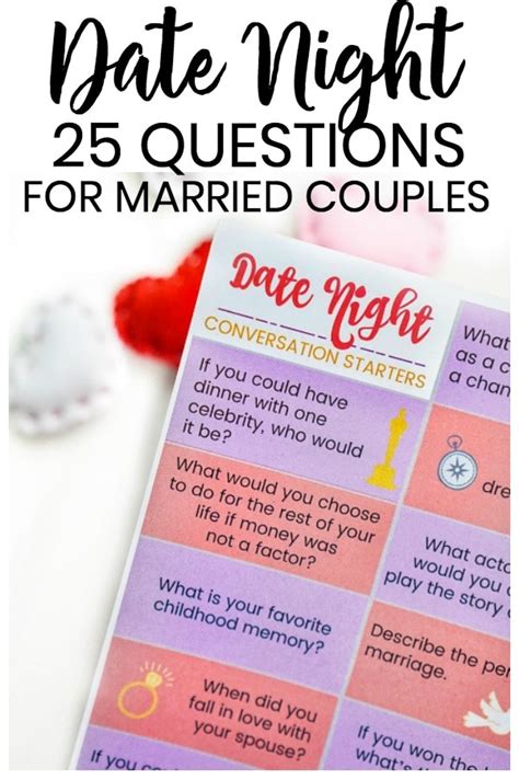 25 Date Night Questions For Married Couples Modern Mom Life