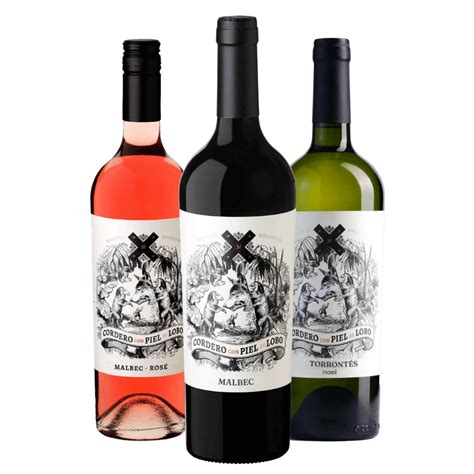 Kit Vinhos Cordero Con Piel De Lobo Ros Malbec Torront S Casa Vinhos