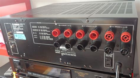 Yamaha M 80 Power Amplifier Excellent 250 Watts Per Channel Into 8Ω