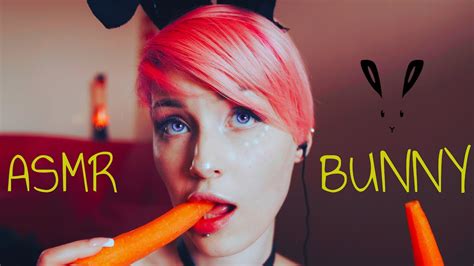 Asmr Eating Carrot Bunny Roleplay Mouth Sounds Crunchy Mysweetalice