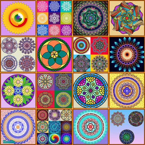 Solve Mandalas Jigsaw Puzzle Online With 100 Pieces