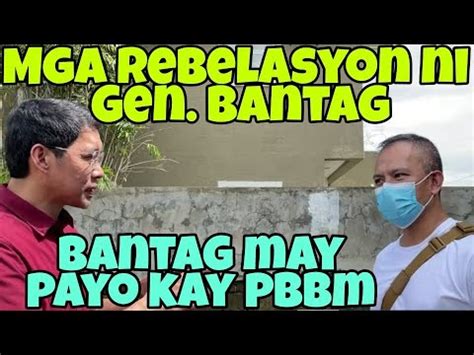 BREAKING NEWS GEN BANTAG NAGSALITA NA MARAMI DAW MAKIKINABANG SA