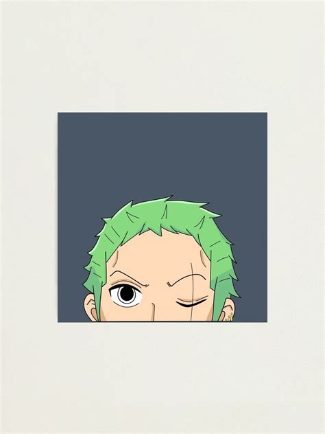 Anime Car Stickers Window Roronoa Zoro Car Decal Anime Peeking