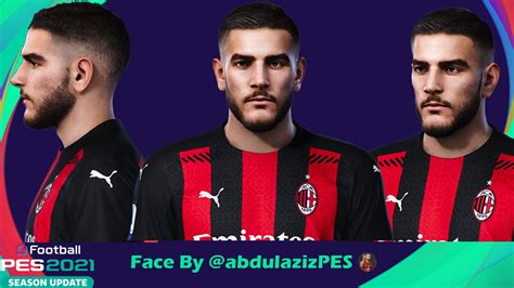 Abdulaziz 🎮⚽️ On Twitter Ac Milan Faces Efootballpes2021 Theo Hernández Alexis