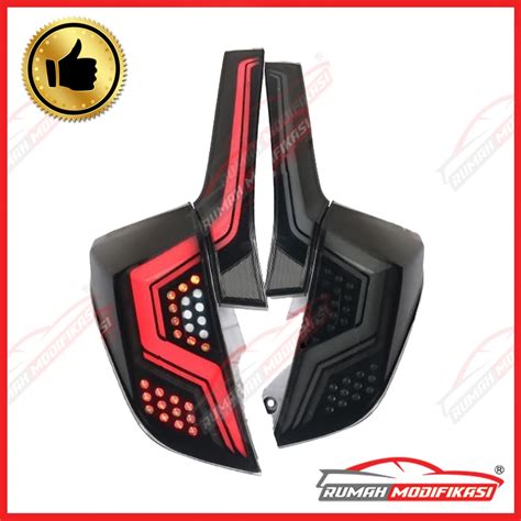 Jual Stop Lamp Honda Jazz Gk On Smoke Sequential Led