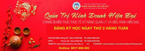 Lịch học QUẢN TRỊ KINH DOANH HIỆN ĐẠI 03 04 2023