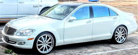 2007 Mercedes S550 4matic Riding On 22 Inch Vossen Rims Autos En