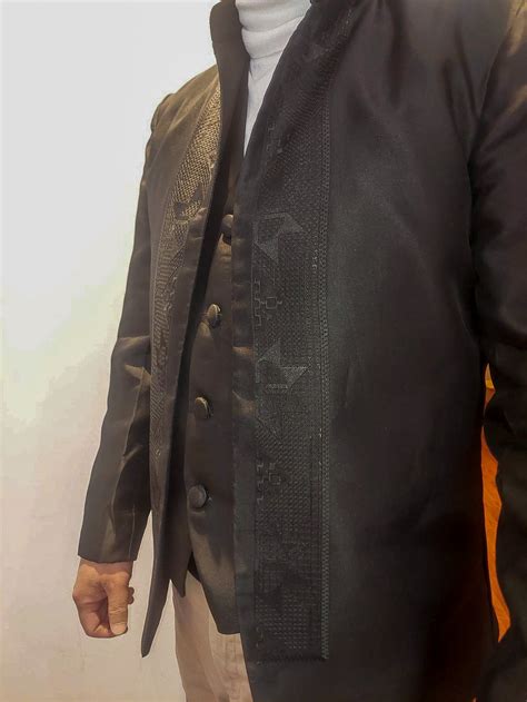 Barong Coat With Vest Custom 7