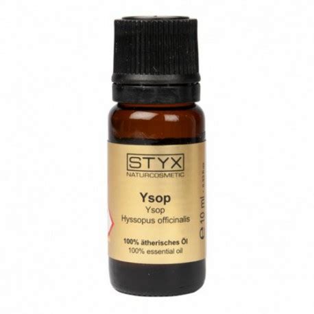 Styx Ysop Essential Oil Juoza Ol S Eterinis Aliejus Ml