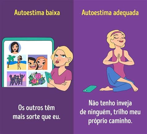 Autoestima Baixa Vs Autoestima Adequada Incr Vel