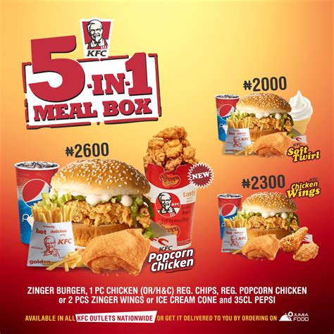 You Are In For A Finger Lickin Experience With Kfcs Newest Addition To The 5 In 1 Meal Box