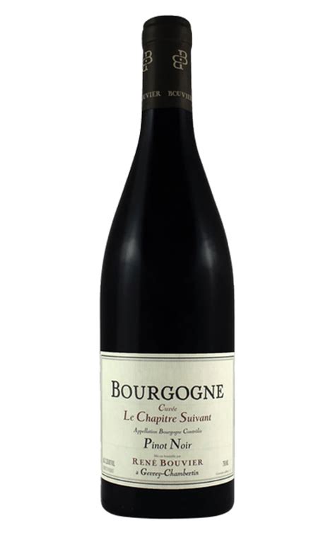 Rene Bouvier Bourgogne Le Chapitre Suivant Pinot Noir 2020 1x75cl