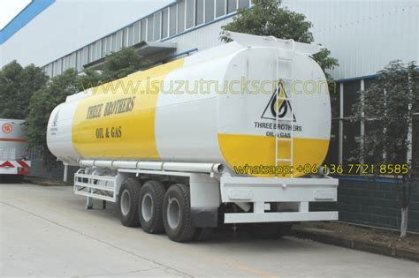 Hot Selling 45 000L Gasoline Transport Tank Trailer In China PowerStar