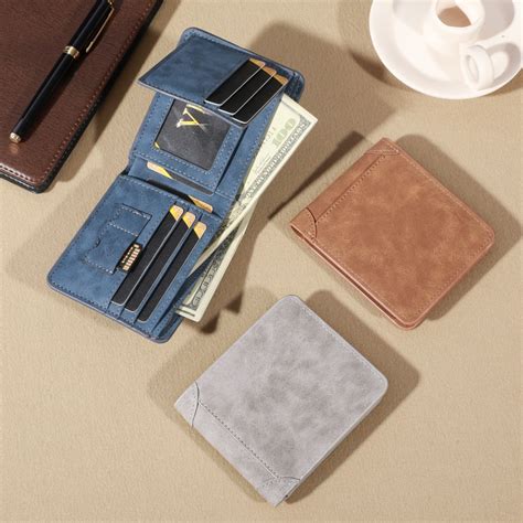 INS HOT High Class Design On Side Casual Wallet For Men Short Wallets