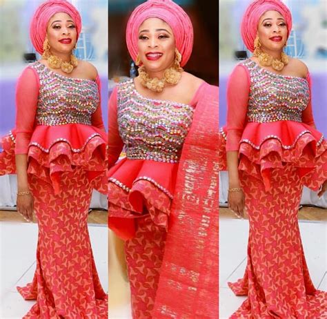 Latest Lace Skirt And Blouse Styles For Your Next Owambe Designs